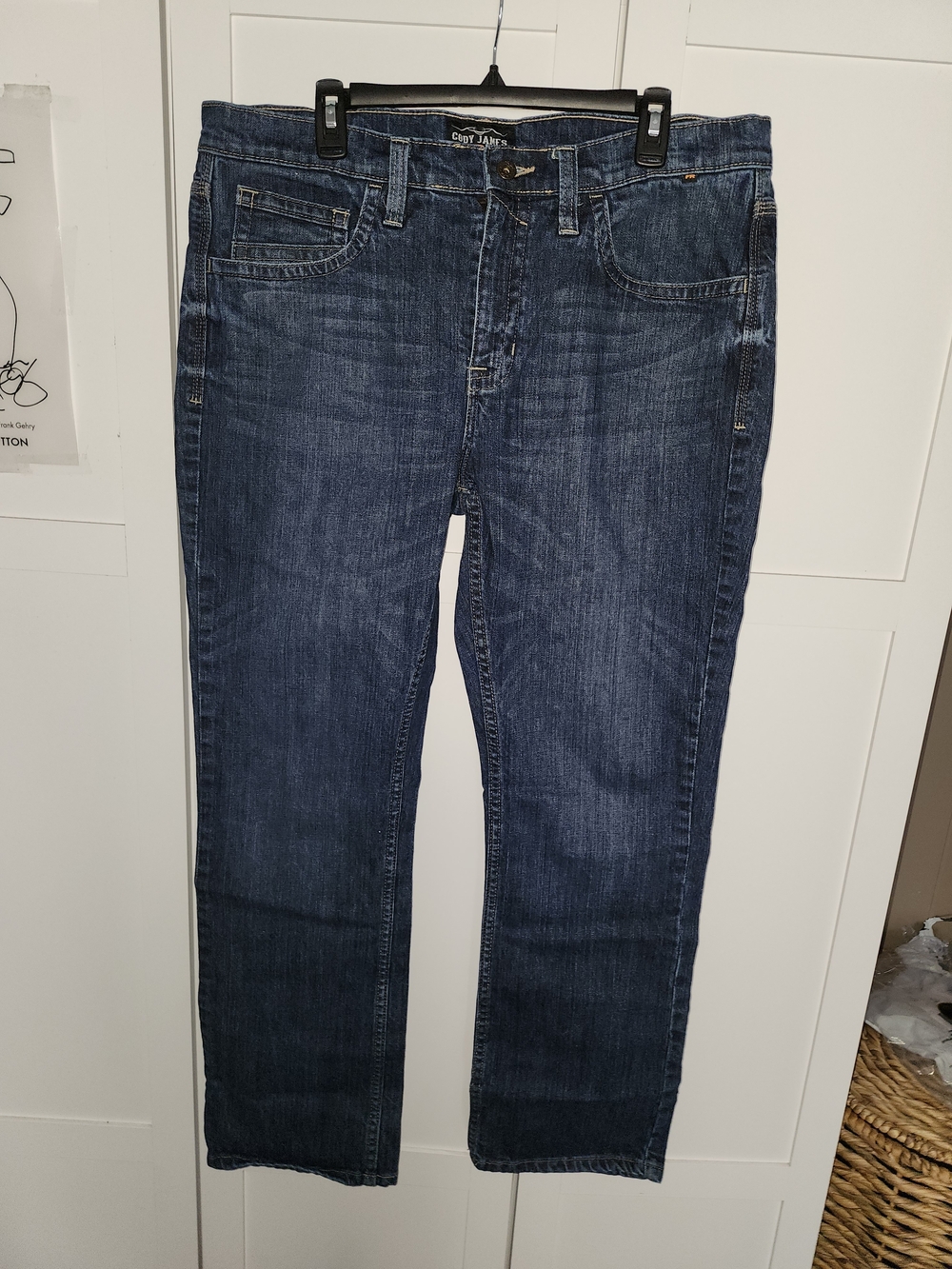 Straight-Leg FR (Flame Resistant) Men's Jeans in Dark Indigo by Cody James